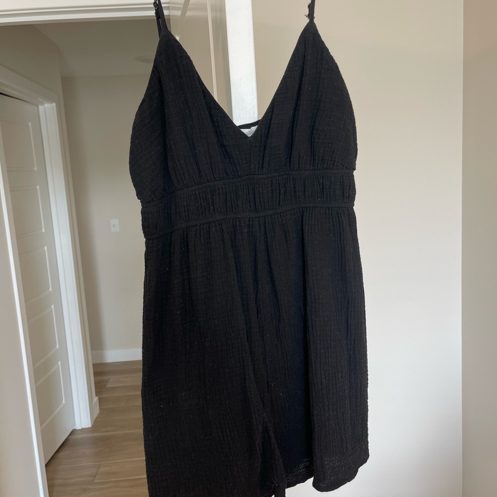 Francesca's Collections Black Romper